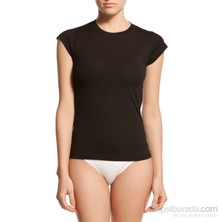 Xlady Bisiklet Yaka Yarım Kol Tshirt