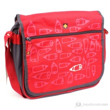 Umix My pen - Kırmızı postacı çantası