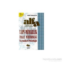 Alfa Yayınları Yapı - Mimarlık İnşaat Mühendisliği Terimleri Sözlüğü