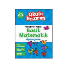 Okula Hazırım : Pekiştirme Kitabı Basit Matematik Öğreniyorum - David Kirkby