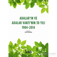 Adalar’In Ve Adalar Vakfı’Nın 30 Yılı-Halim Bulutoğlu