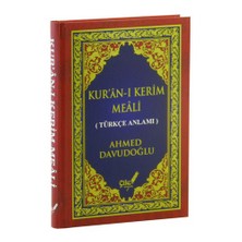 Kur’An-I Kerim Meali Metinsiz Türkçe Anlamı (Ciltli-Orta Boy)-Ahmed Davudoğlu