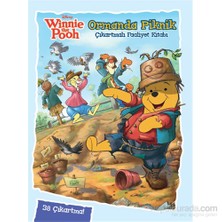 Disney Wınnıe The Pooh Ormanda Piknik Çıkartmalı Boyama