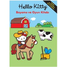 Hello Kitty Boyama Ve Oyun Kitabı