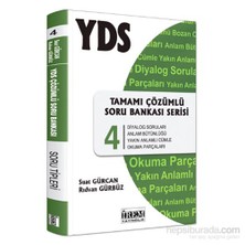 İrem Yayıncılık YDS Tamamı Çözümlü Soru Bankası 4. Serisi - Suat Gürcan