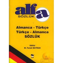 Alfa Yayınları Almanca - Türkçe Türkçe - Almanca Sözlük (M. Faruk Bayraktar) (Ciltli)