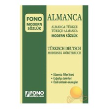 Fono Yayınları Fono Almanca/Türkçe - Türkçe/Almanca Modern Sözlük