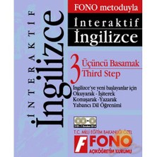 Fono Yayınları FONO İnteraktif İngilizce 3. Basamak (2+1 CD)
