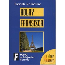 Fono Yayınları Fono Kolay Fransızca Seti (3 Kitap + 4 Kaset)