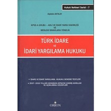 Türk İdare ve İdari Yargılama Hukuku