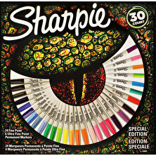 Sharpie Set Permanent Fine 30 Lu Krş. 2016370