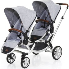 ABC Design "Zoom" İkiz Bebek Arabası - Graphite Grey