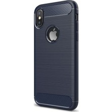 Eiroo Apple iPhone X Carbon Shield Ultra Koruma Kılıf