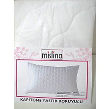 Mislina 50 X 70 Cm Sıvı Geçirmez Kapitone Yastık Koruyucu (Alez)