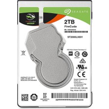 Seagate 2TB FireCuda Gaming SSHD SATA 6Gb/s 64MB Cache 2.5" Disk ST2000LX001