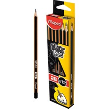 Maped Black Peps Kurşun Kalem 6 Adet