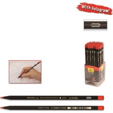 Adel Black Line Kırmızı Kopya Kalemi