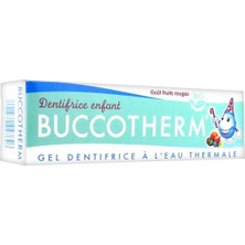 Buccotherm Çocuk Diş Macunu 3 Yaş+ Berry Meyveli 50 Ml