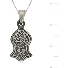 Altınsepeti Gümüş Kademi Şerif Kolye Gkt002