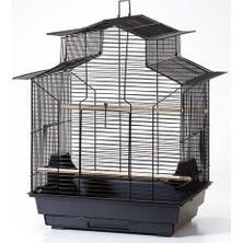 Qh Pet Cage Qh Papağan Kafesi Karışık Renkli (46.5 X 36 X 66)