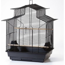 Qh Pet Cage Qh Papağan Kafesi Karışık Renkli (46.5 X 36 X 66)