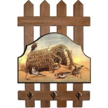 Frank Ray Ahşap Askılık 04