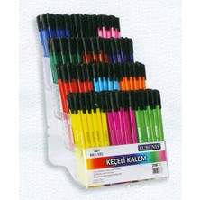 Rubenıs Rkk-101 Üçgen Keçeli Kalem Kahverengi