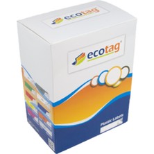 Ecotag Kağıt Şerit Etiket 12 mm x 4 mt