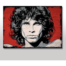 Cakasepetim Ahşap Tablo Jim Morrison