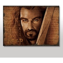 Cakasepetim Ahşap Tablo Yüzüklerin Efendisi Thorin