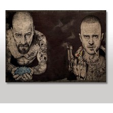 Cakasepetim Ahşap Tablo Breaking Bad Jesse Replik