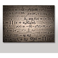 Cakasepetim Ahşap Tablo Matematik Formileri