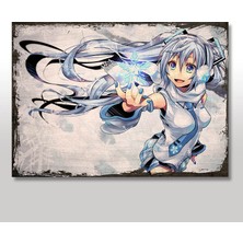 Cakasepetim Ahşap Tablo Snow Miku Melodi Işıltısı