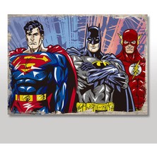 Cakasepetim Ahşap Tablo Afrika Filleri