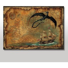 Cakasepetim Ahşap Tablo Yüzüklerin Efendisi Gandalf