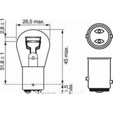 BOSCH FIAT SCUDO 1016 Ampul / Sinyal Ampulü 1995 - 2016