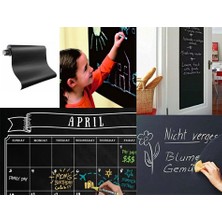 PeakBays Yapışkanlı Kara Tahta-Yazı Tahtası: Sticker Blackboard