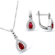 Argentum Concept Zirkon Taşlı Gümüş Set S013802