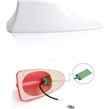 Hyundai Accent  Beyaz Shark Anten Yüksek Çelim Gücü