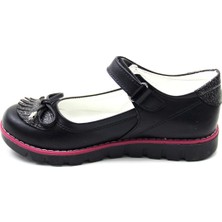 Ayakdaş 125 Kız Çocuk Fiyonklu Ayakkabı