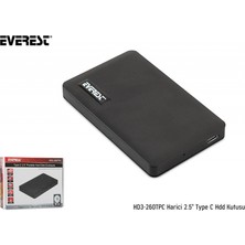 Everest Hd3-260Tpc Harici 2.5 Type C Hdd Kutusu