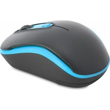 Everest Sm-804 Usb Siyah/Mavi 800/1200/1600Dpi Kablosuz Mouse