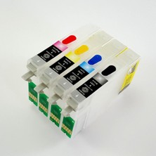 cescsor Epson T0891-T0894 Uyumlu Kartuş Dolum Seti - 4 Renk
