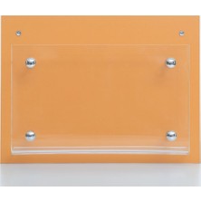 Evka Ahşap Xenax Gazetelik Turuncu