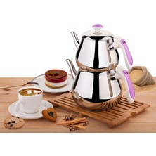 Özkent Kristal Mega Çaydanlık Lila