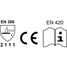 2G nitrile Nitril Kaplamalı S Ekonomik Eldiven 12 çift