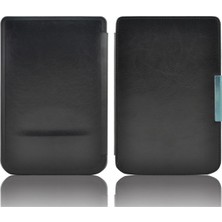 Calibro Touch Lux ve Pocketbook Touch Lux E-kitap Okuyucu Kılıfı Siyah