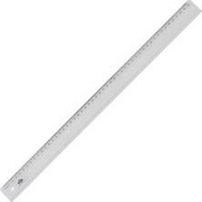 Hatas Geniş Plastik Büro Cetveli 50 Cm No:0170