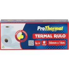 ProThermal Termal Rulo 56 mm x 16 m 10 Adet