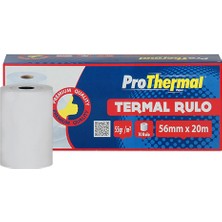 ProThermal Termal Rulo 56 mm x 20 m 10 Adet